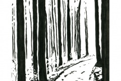 Nadelwald-brushpen
